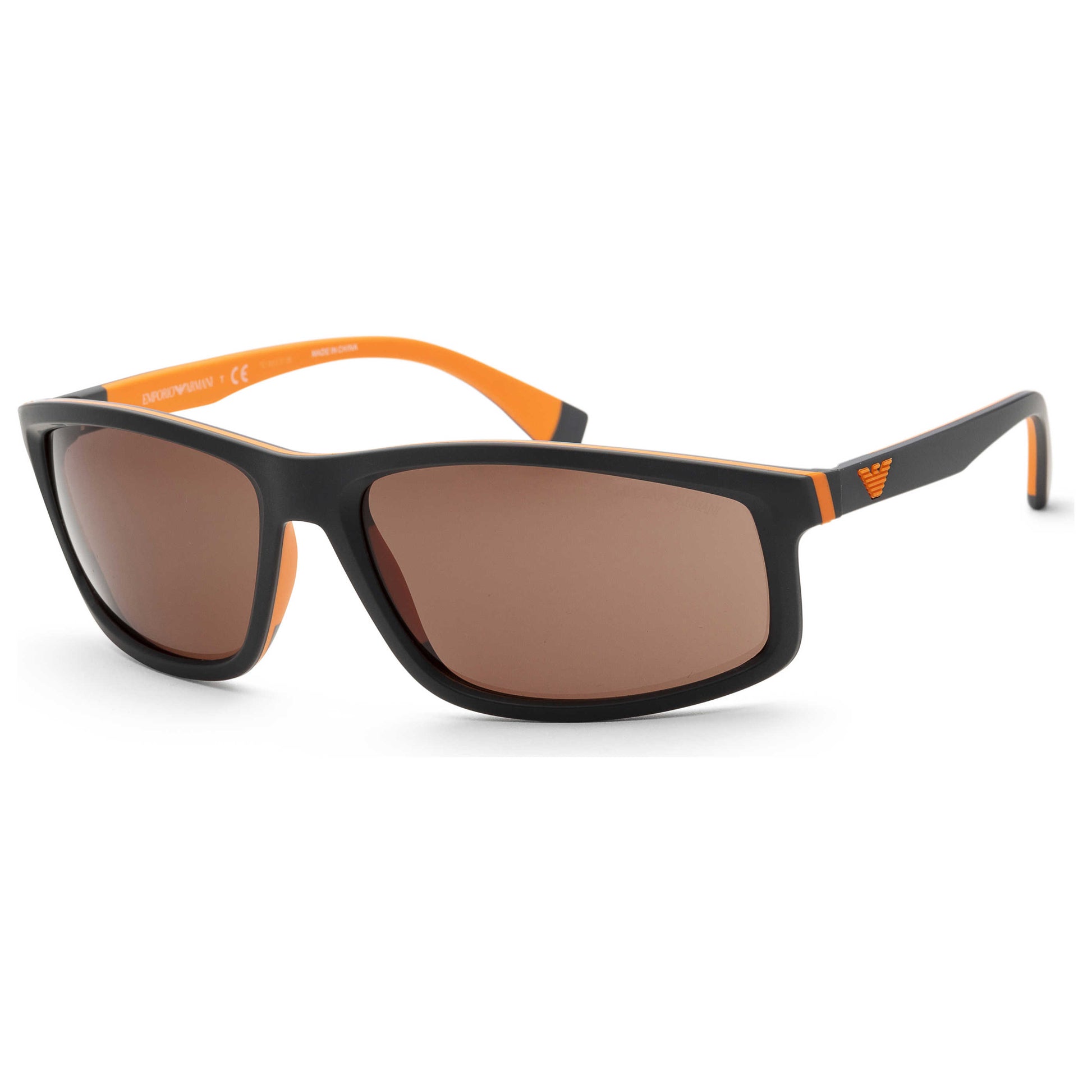 Front view of Emporio Armani Fashion Men's Sunglasses EA4144-580073-62