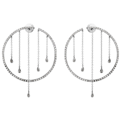 Front view of Piero Milano Elegant Women's Earrings EADI-102233-46