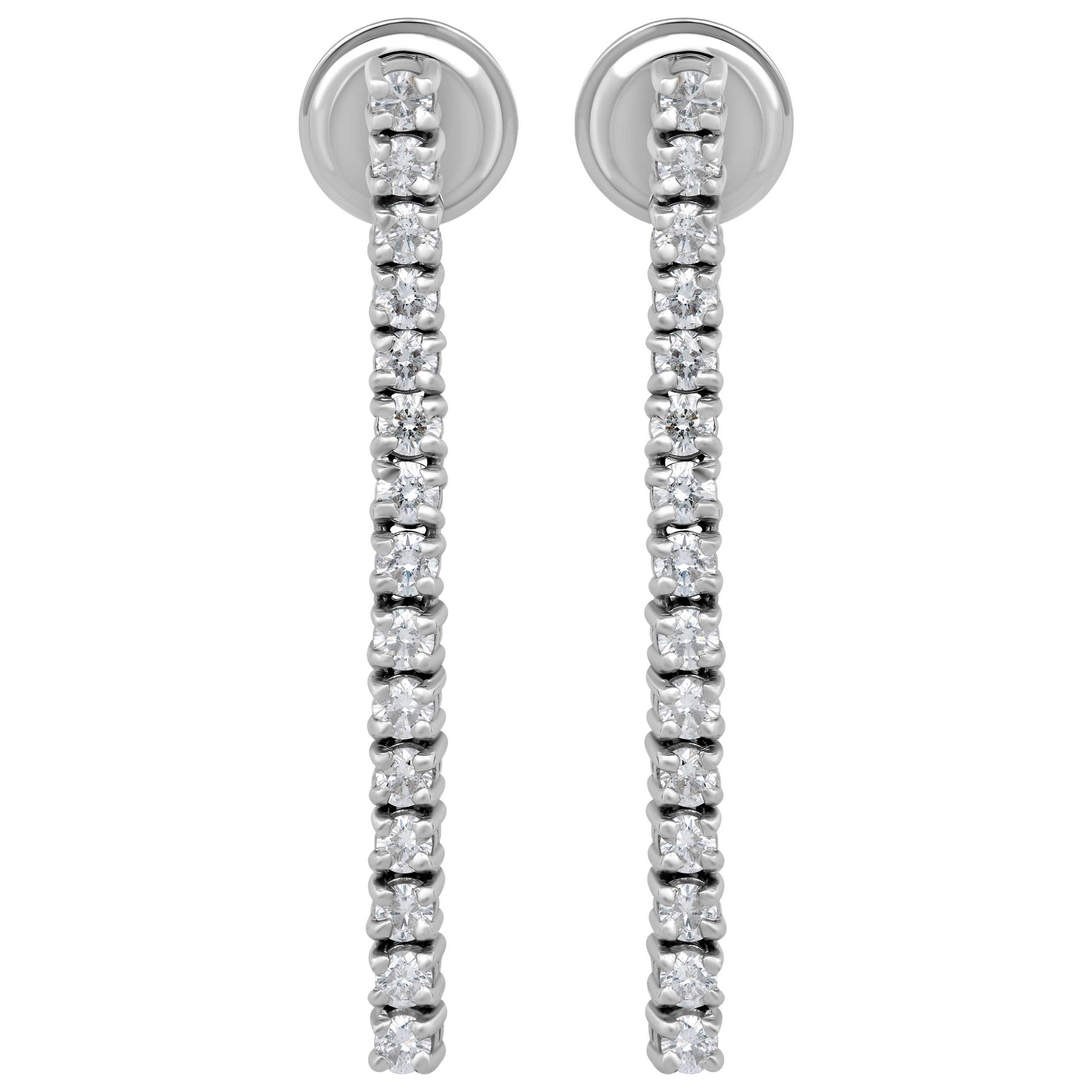 Front view of Piero Milano Elegant Women's Earrings EADI-102273-61