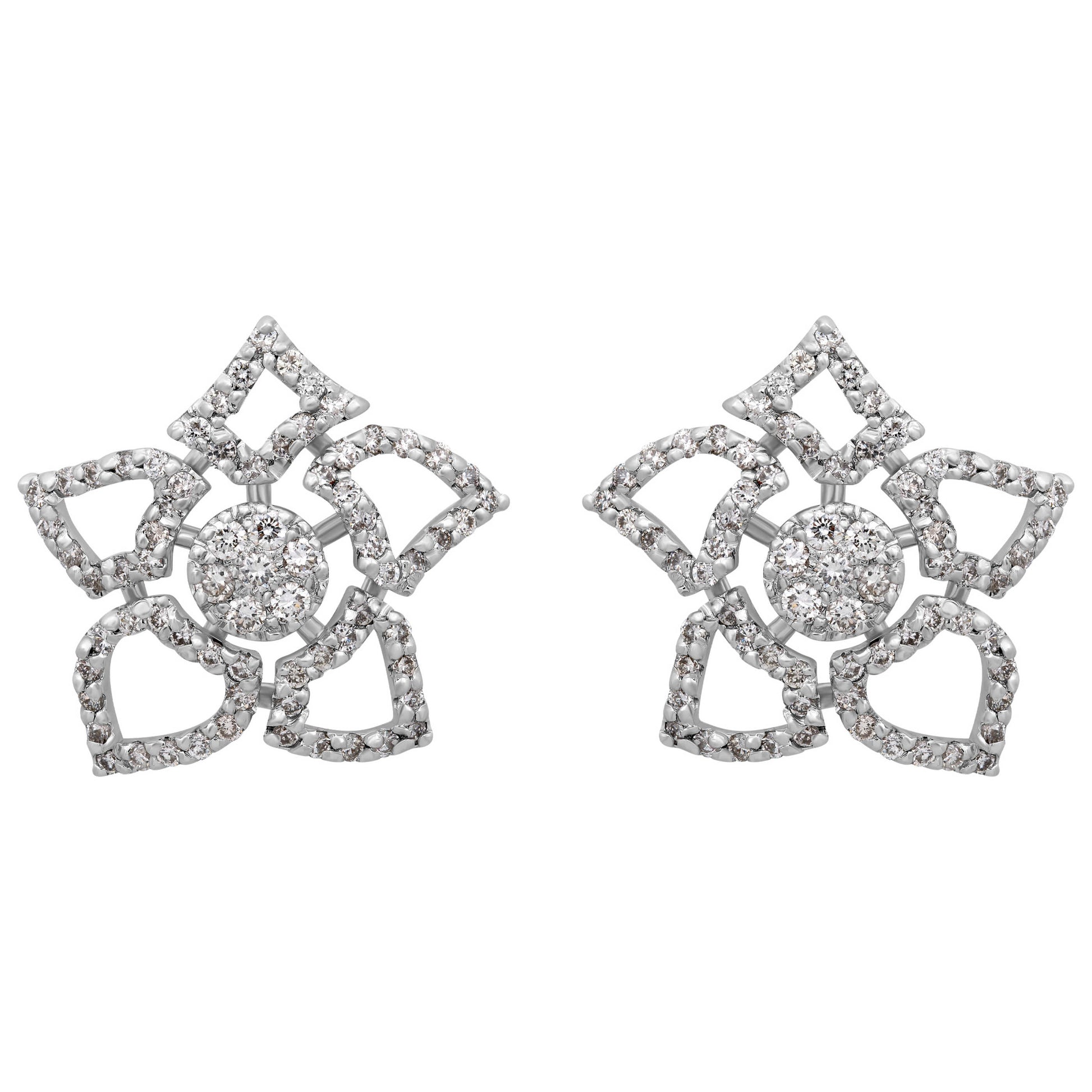 Front view of Piero Milano Elegant Women's Earrings EADI-109293-142