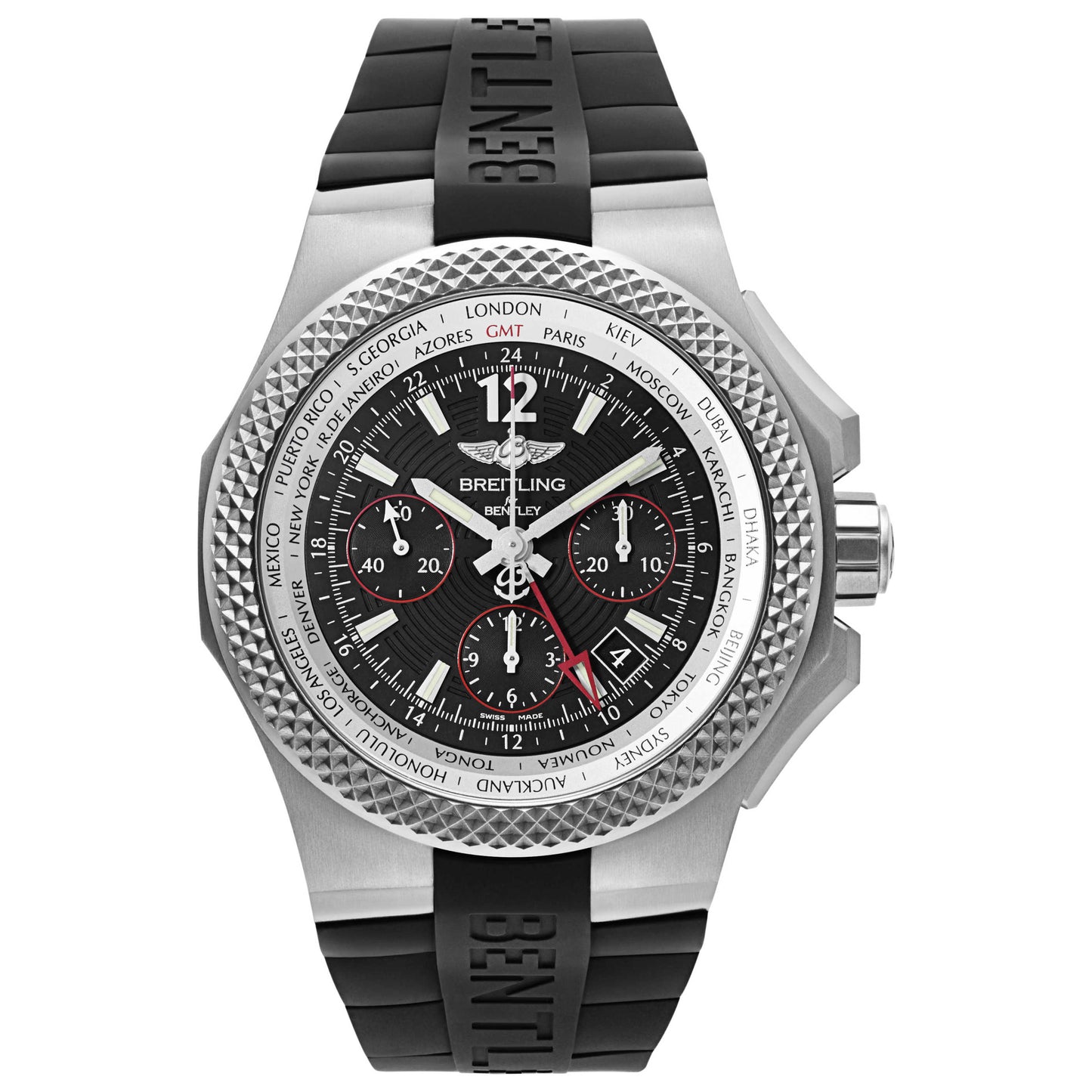Front view of Breitling Bentley Men's Automatic Watch EB043335-BD78-232S