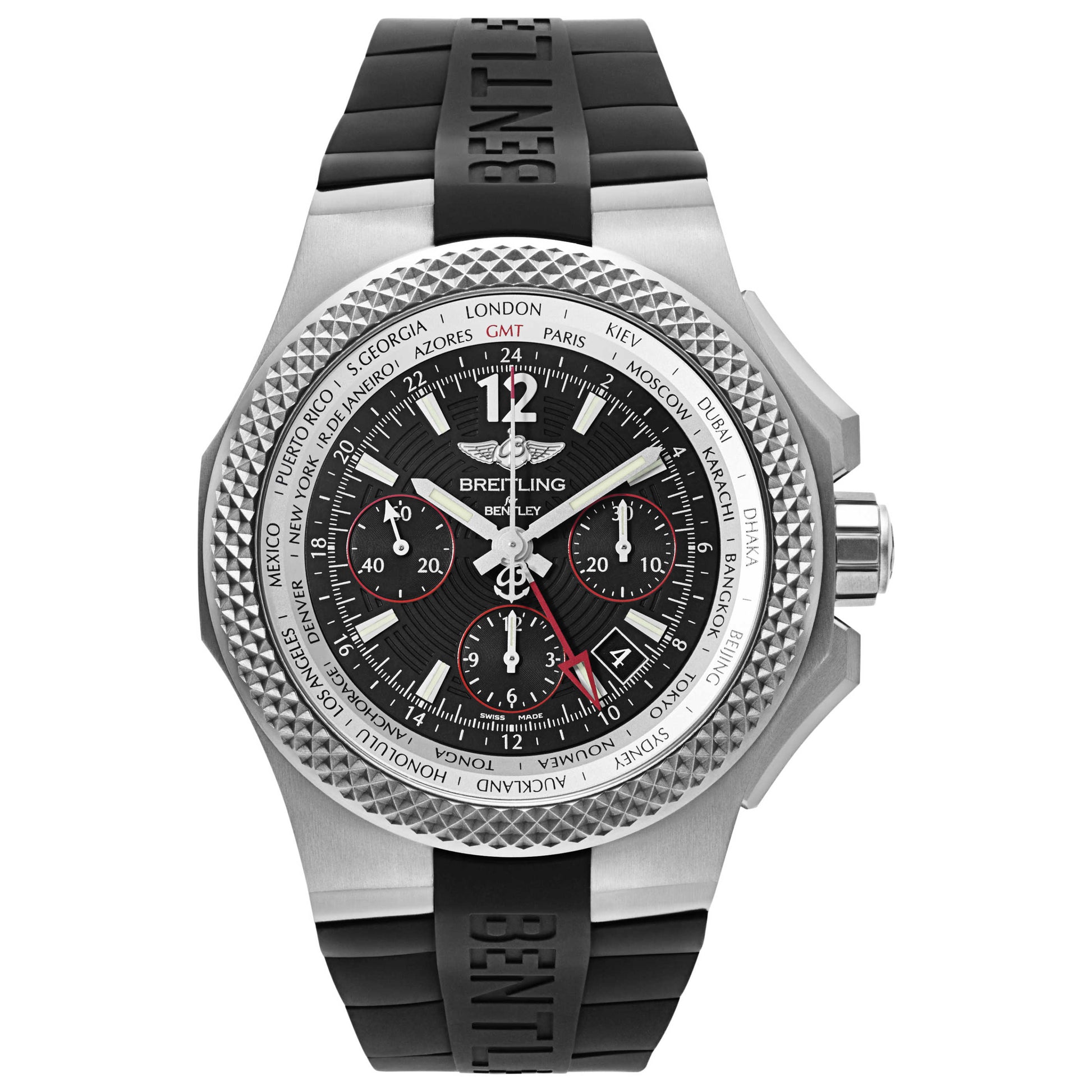 Front view of Breitling Bentley Men's Automatic Watch EB043335-BD78-232S