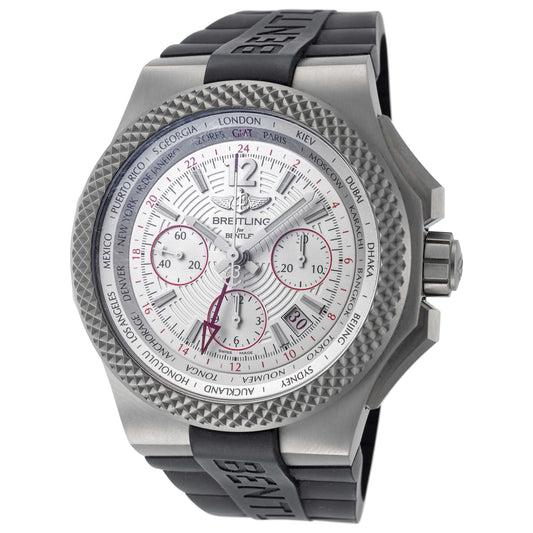 Front view of Breitling Bentley GMT Light Body B04 S Men's Automatic Watch EB043335-G801-232S