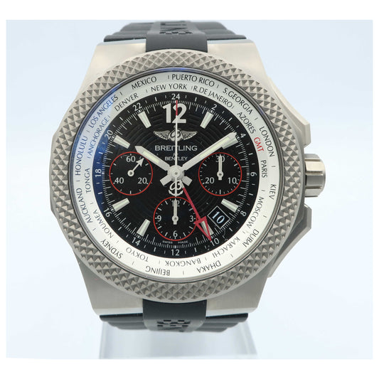 Front view of Breitling Men's Automatic Watch EB043335BD78232S-SDV