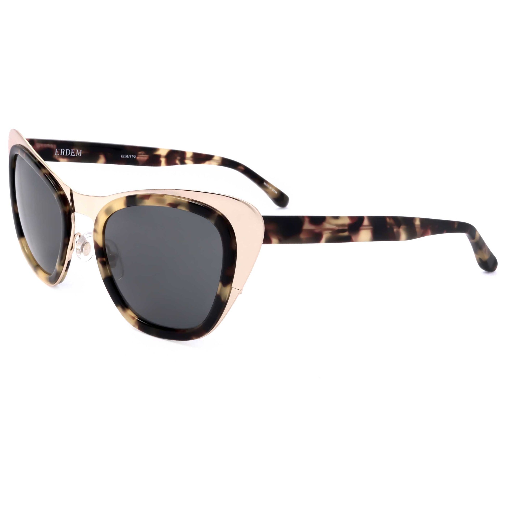 Front view of Linda Farrow Erdem Women's Sunglasses EDM17-C2-53