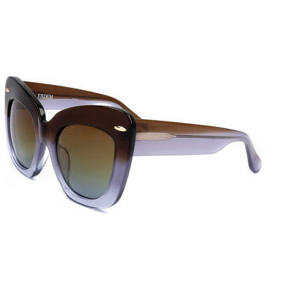 Front view of Linda Farrow Erdem Women's Sunglasses EDM24-C1-53