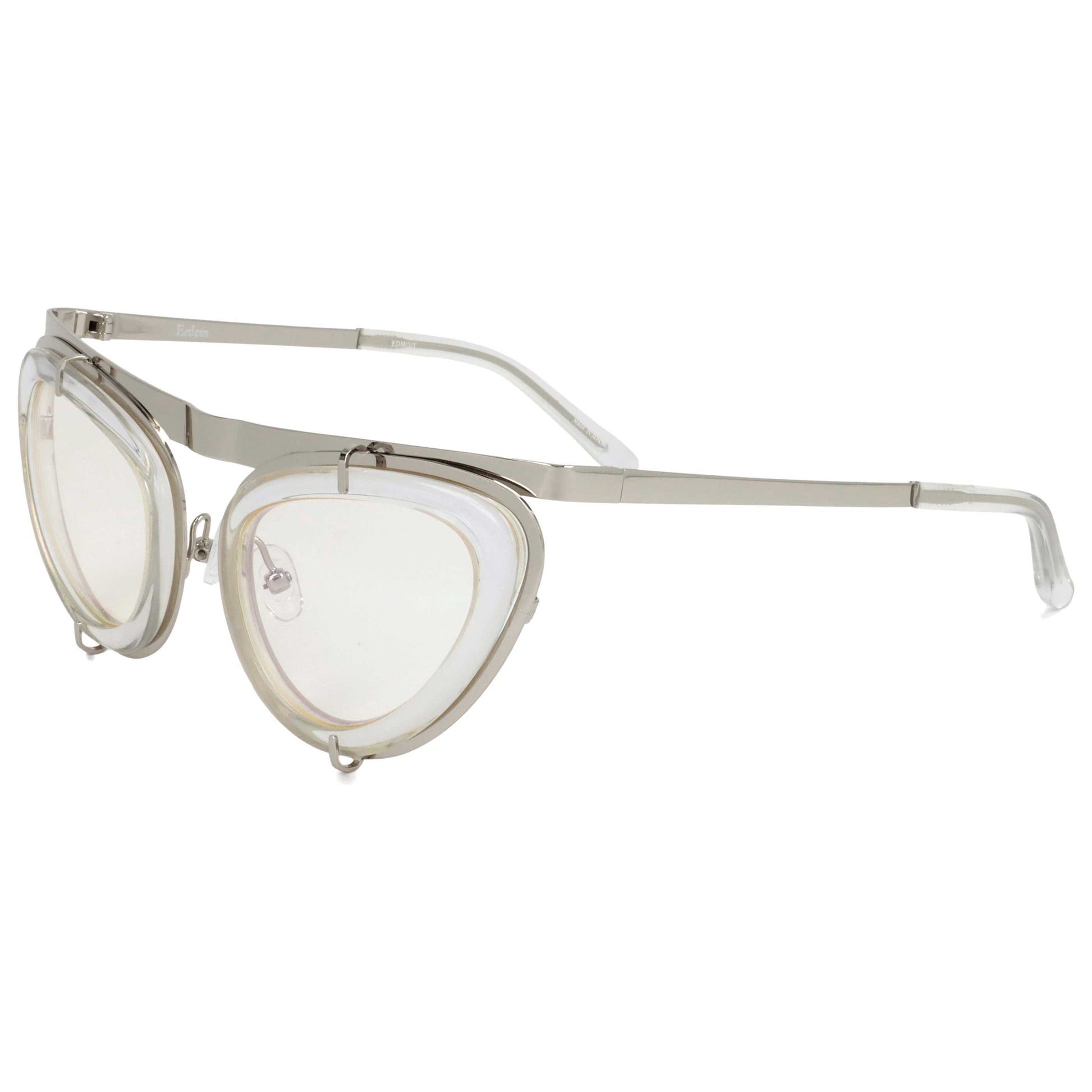 Front view of Linda Farrow Erdem Women's Sunglasses EDM3-C1-50