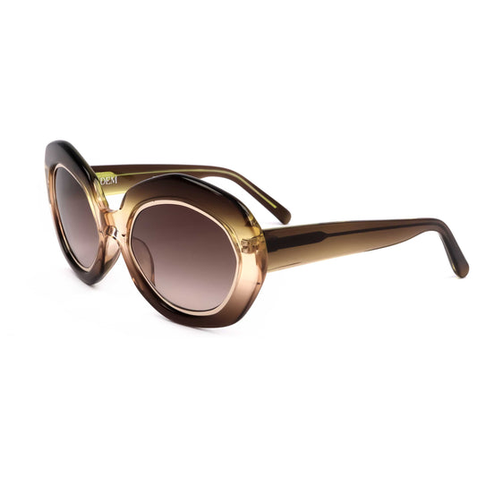 Front view of Linda Farrow Erdem Women's Sunglasses EDM33-C2-59