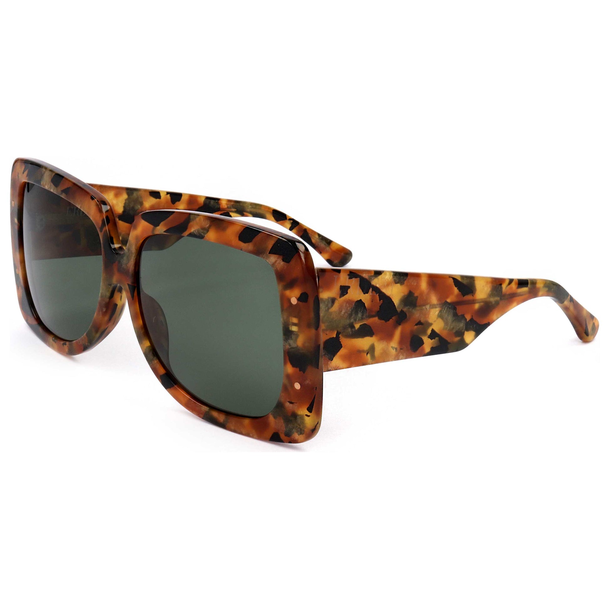 Front view of Linda Farrow Erdem Women's Sunglasses EDM34-C2-54