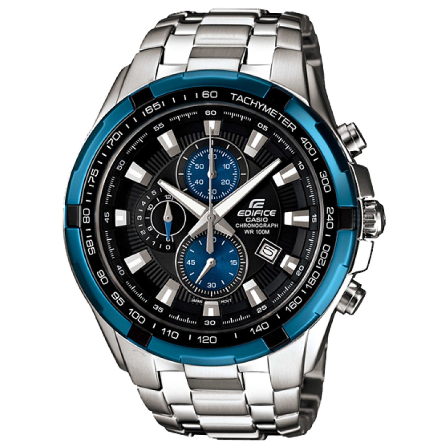 Front view of Casio Edifice Men's Quartz Watch EF-539D-1A2VUDF