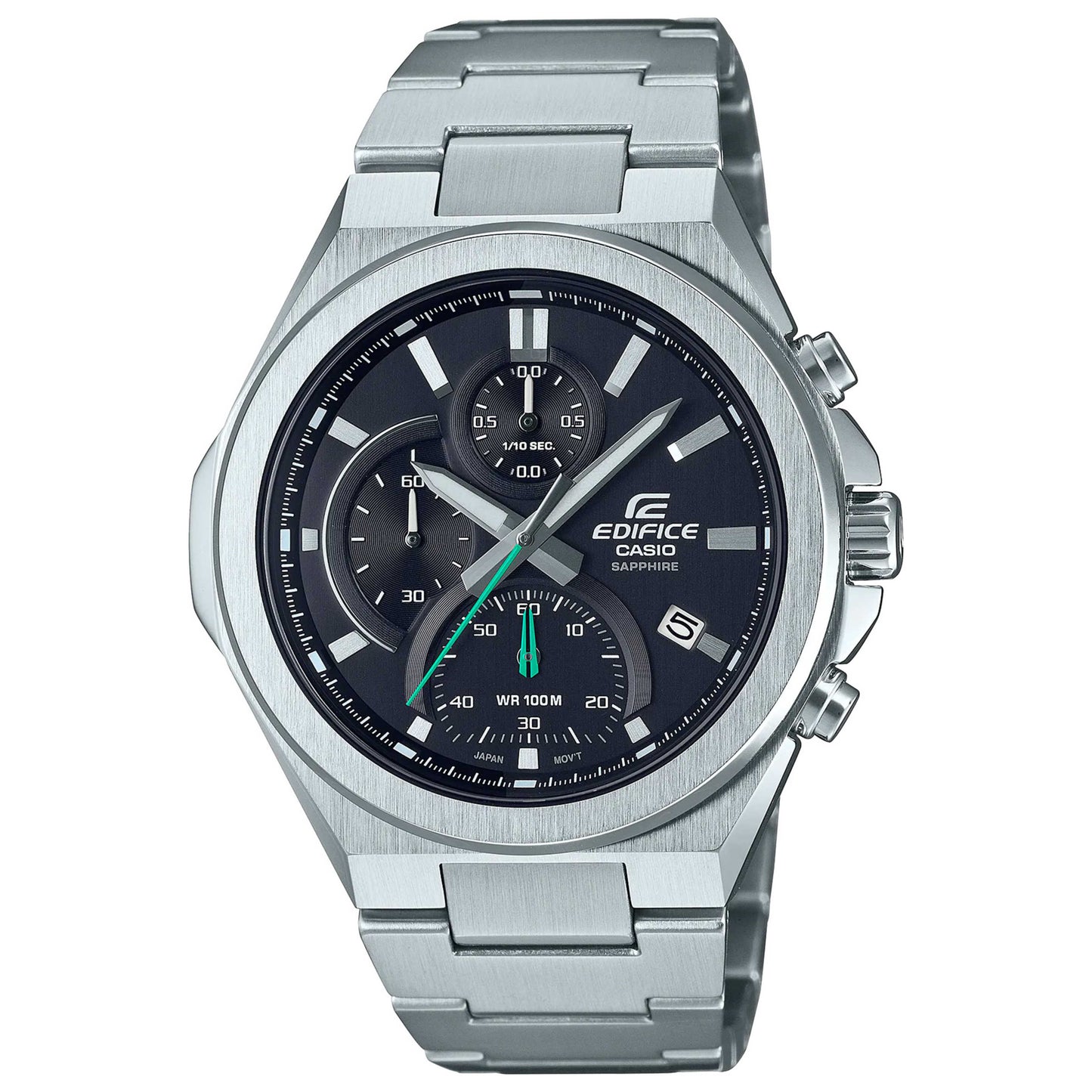 Front view of Casio Edifice Men's Quartz Watch EFB-700D-1AVUEF