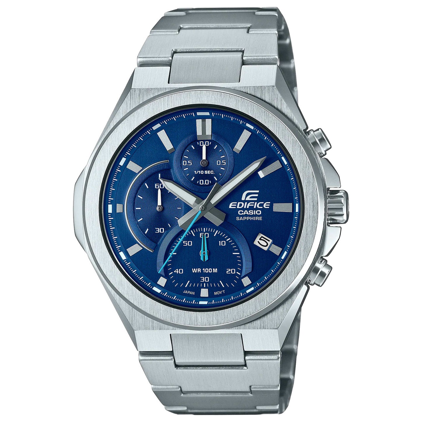 Front view of Casio Edifice Men's Quartz Watch EFB-700D-2AVUEF