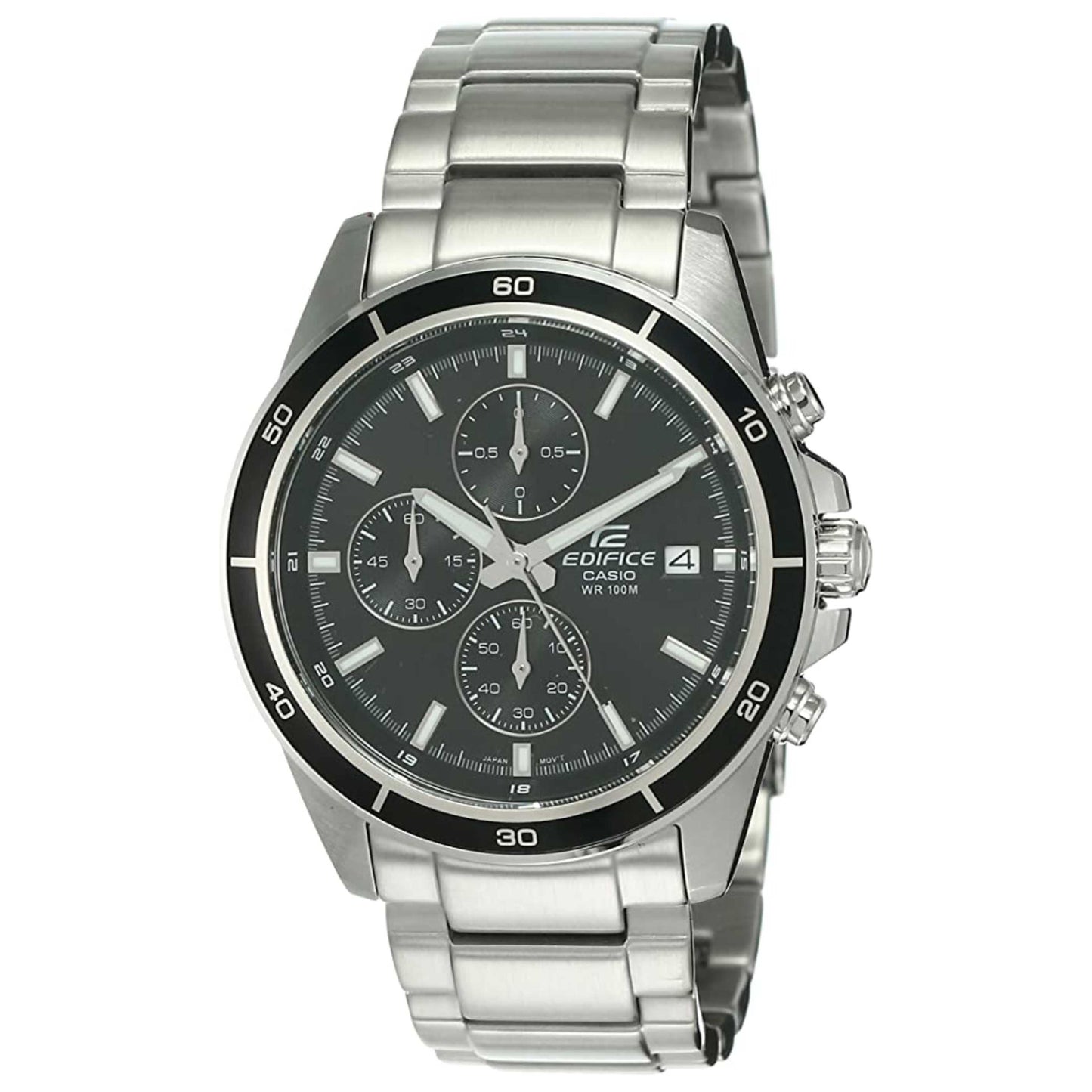 Front view of Casio Edifice Men's Quartz Watch EFR-526D-1AVUDF