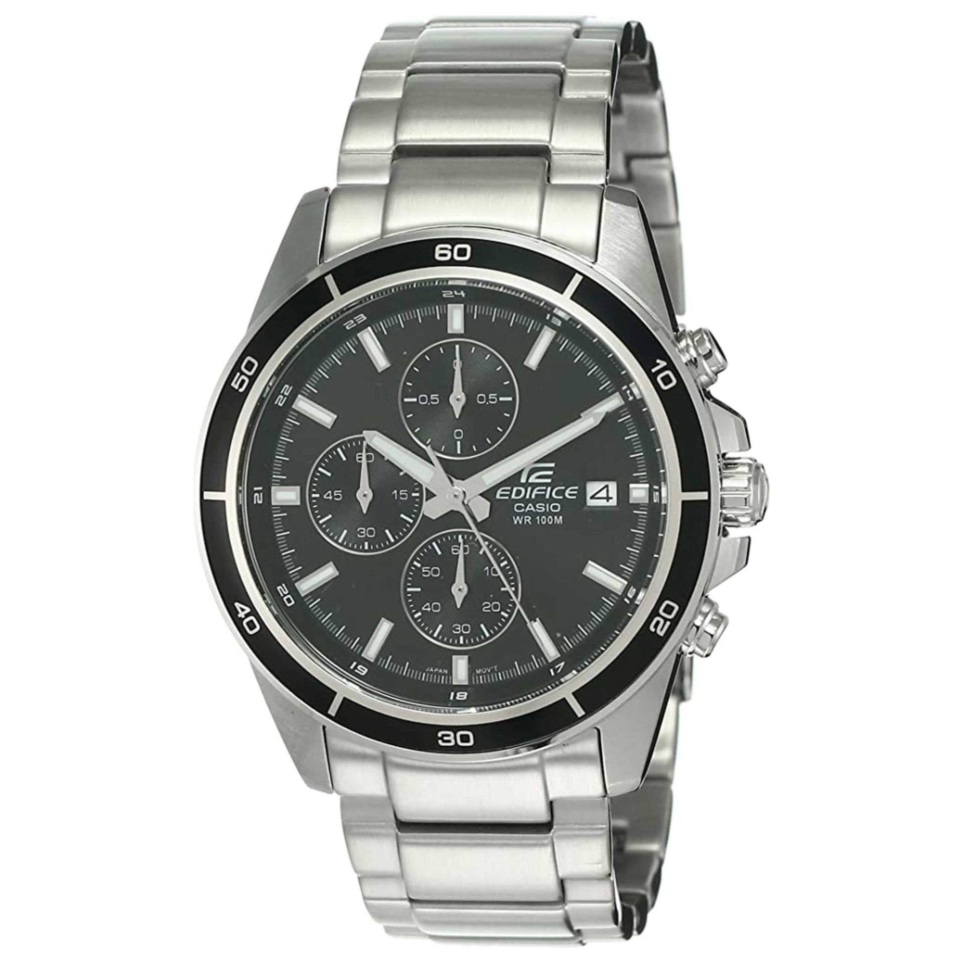 Front view of Casio Edifice Men's Quartz Watch EFR-526D-1AVUDF