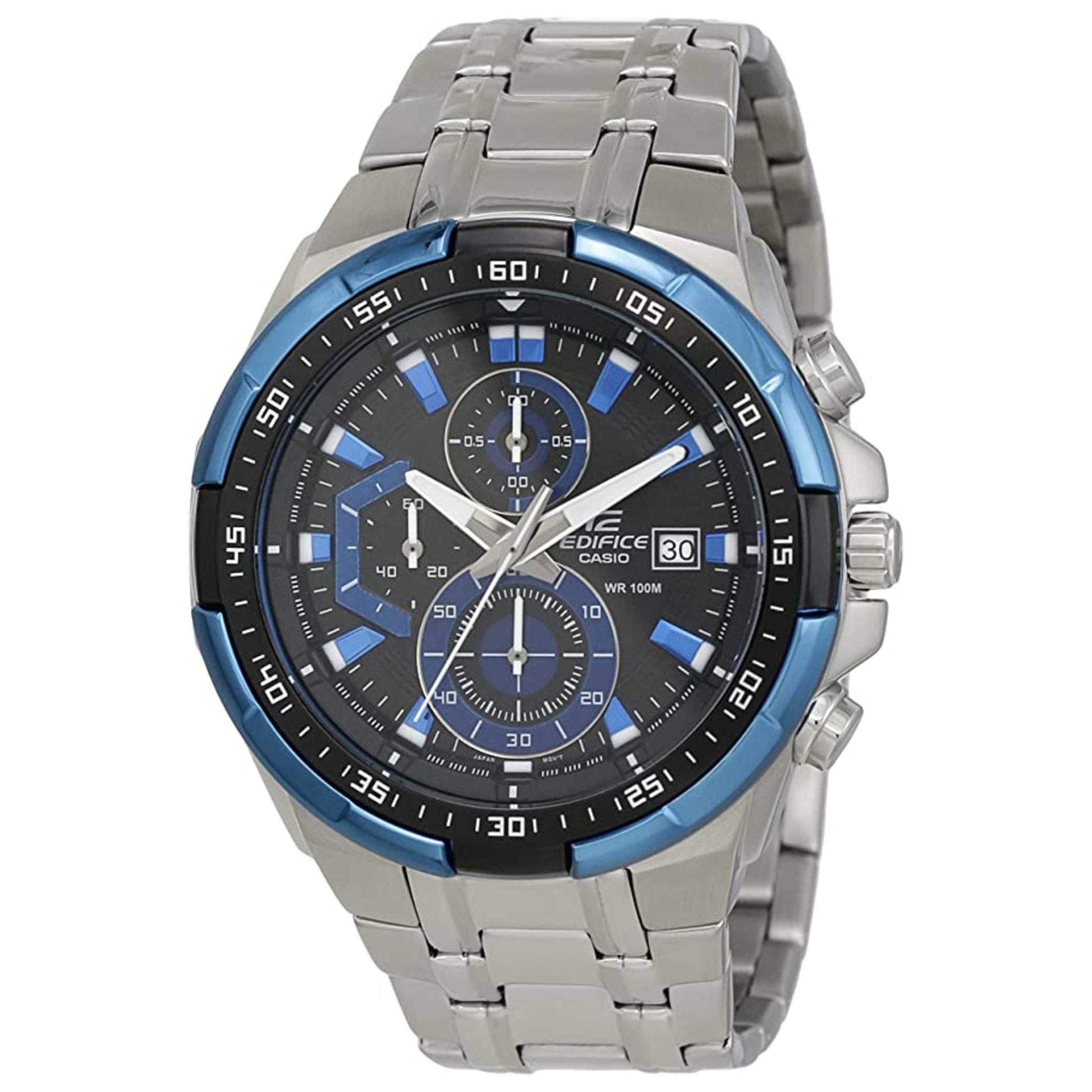 Front view of Casio Edifice Men's Quartz Watch EFR-539D-1A2VUDF