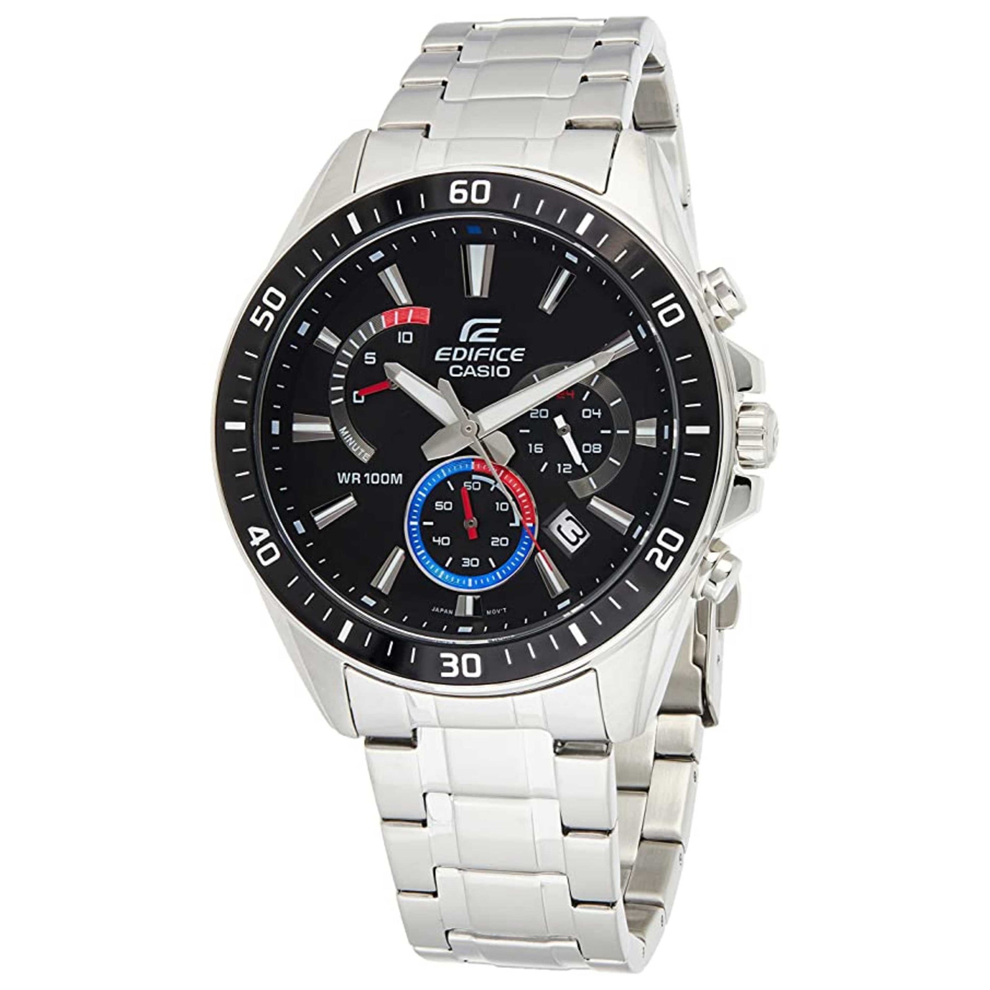 Front view of Casio Edifice Men's Quartz Watch EFR-552D-1A3VUDF