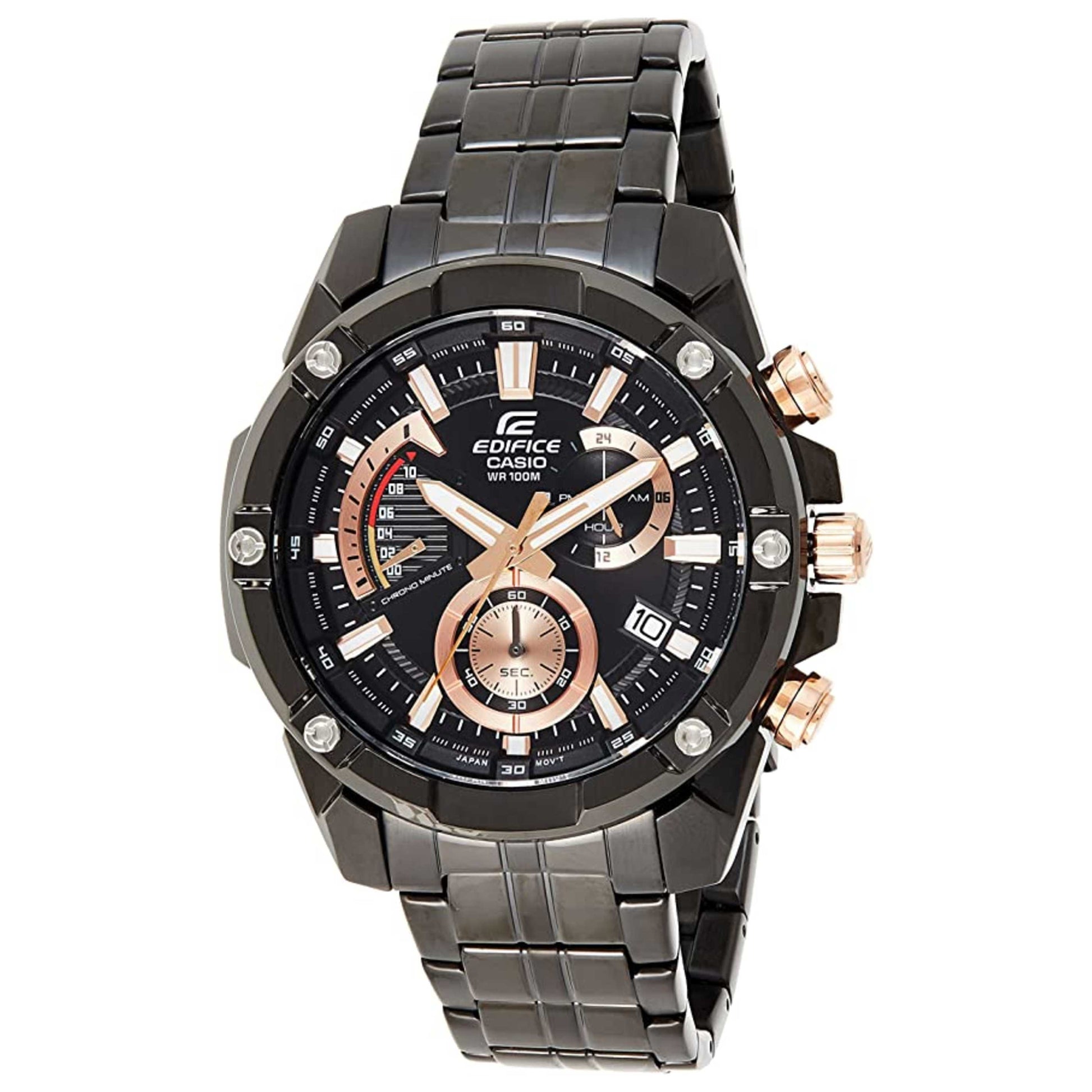 Front view of Casio Edifice Men's Quartz Watch EFR-559DC-1AVUDF