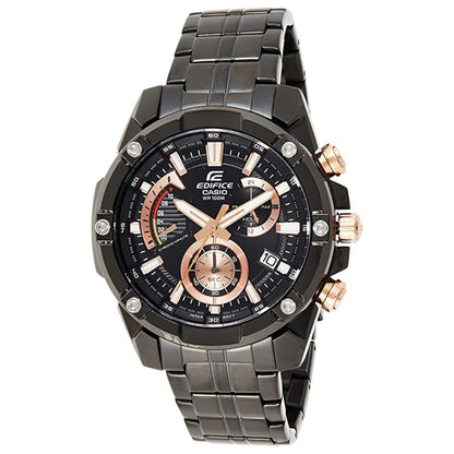 Front view of Casio Edifice Men's Quartz Watch EFR-559DC-1AVUDF