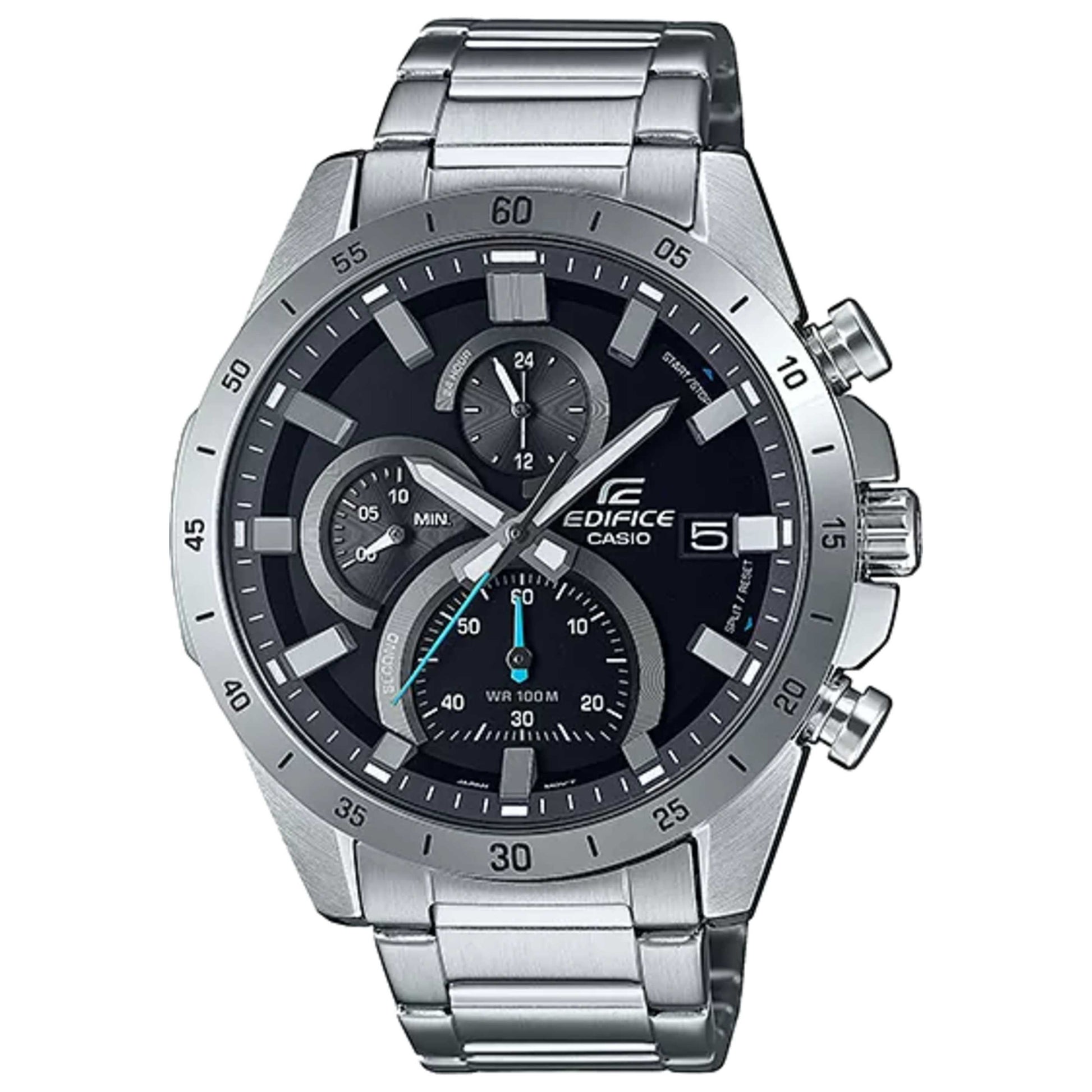 Front view of Casio Edifice Men's Quartz Watch EFR-571D-1AVUDF