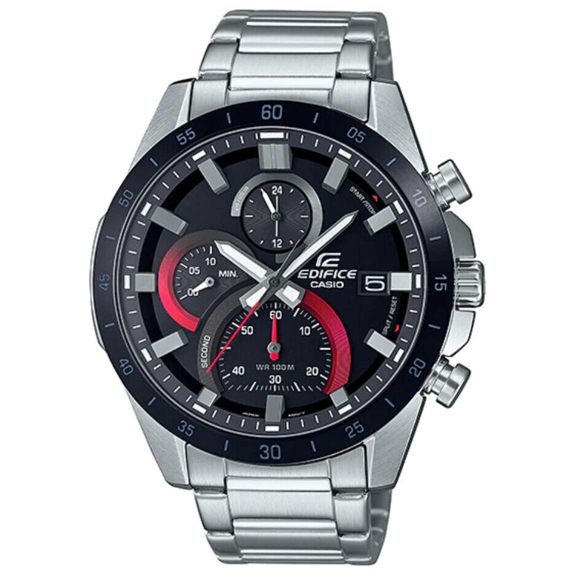 Front view of Casio Edifice Men's Quartz Watch EFR-571DB-1A1VUDF