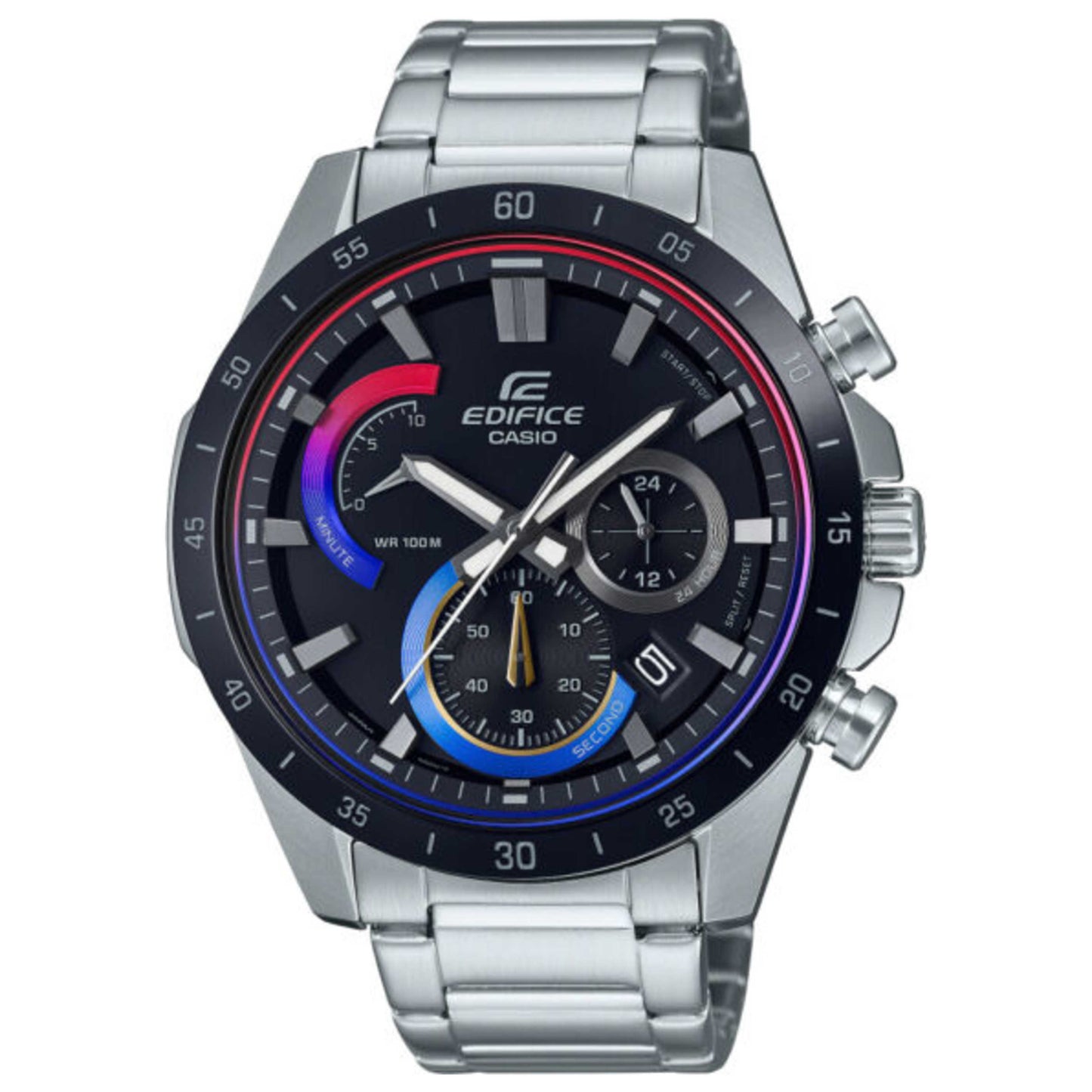 Front view of Casio Edifice Men's Quartz Watch EFR-573HG-1AVUDF