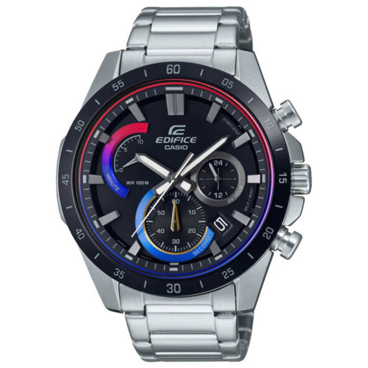 Front view of Casio Edifice Men's Quartz Watch EFR-573HG-1AVUDF