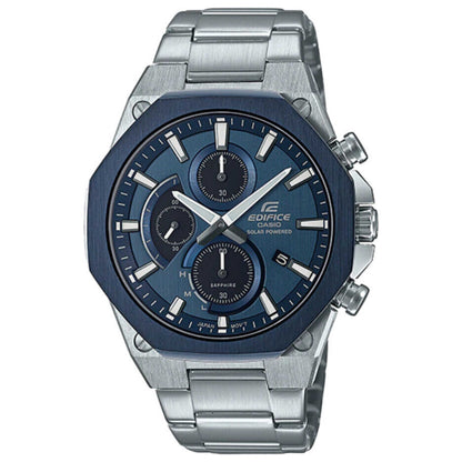 Front view of Casio Edifice Men's Solar Watch EFS-S570DB-2AUDF