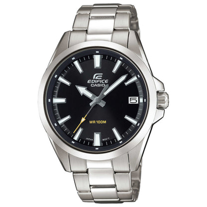 Front view of Casio Edifice Men's Quartz Watch EFV-100D-1AVUDF