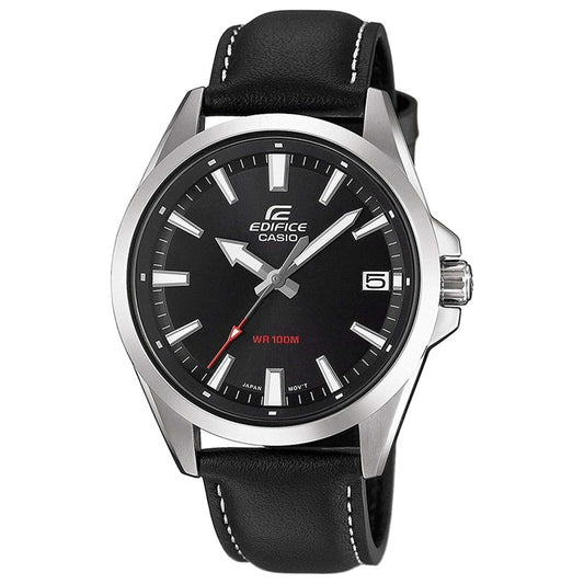 Front view of Casio Edifice Men's Quartz Watch EFV-100L-1AVUDF