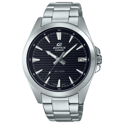 Front view of Casio Edifice Men's Quartz Watch EFV-140D-1AVUDF