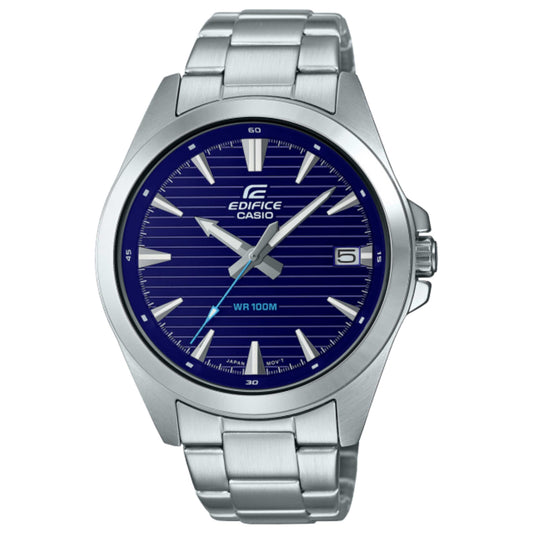 Front view of Casio Edifice Men's Quartz Watch EFV-140D-2AVUDF