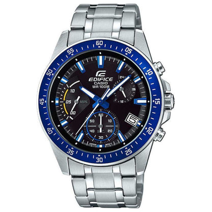 Front view of Casio Edifice Men's Quartz Watch EFV-540D-1A2VUDF