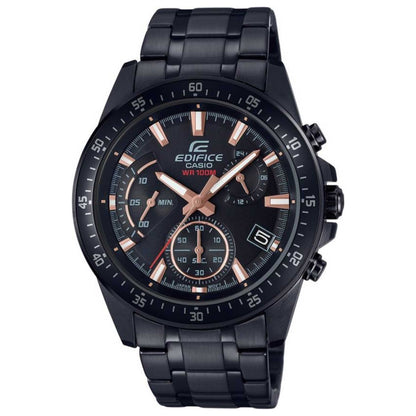 Front view of Casio Edifice Men's Quartz Watch EFV-540DC-1BVUDF