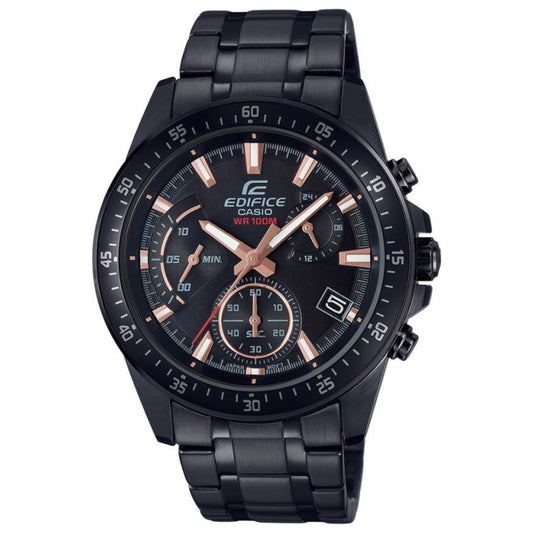 Front view of Casio Edifice Men's Quartz Watch EFV-540DC-1BVUDF