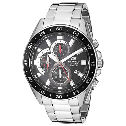 Front view of Casio Edifice Men's Quartz Watch EFV-550D-1AVUDF
