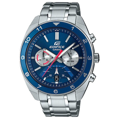 Front view of Casio Edifice Men's Quartz Watch EFV-590D-2AVUDF