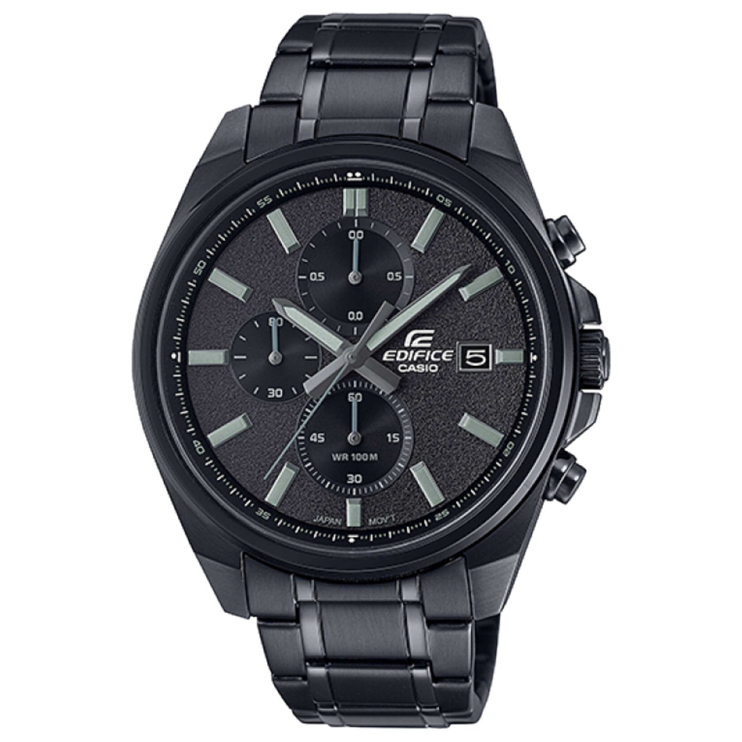 Front view of Casio Edifice Men's Quartz Watch EFV-610DC-1AVUDF