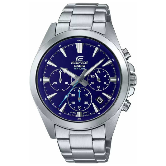 Front view of Casio Edifice Men's Quartz Watch EFV-630D-2AVUDF