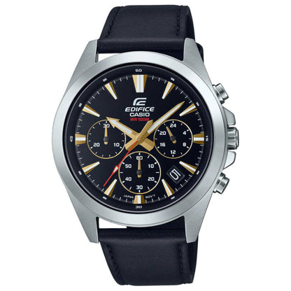 Front view of Casio Edifice Men's Quartz Watch EFV-630L-1AVUDF