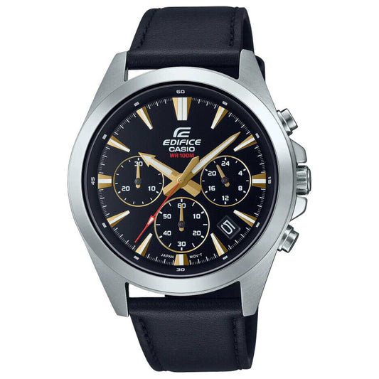Front view of Casio Edifice Men's Quartz Watch EFV-630L-1AVUDF