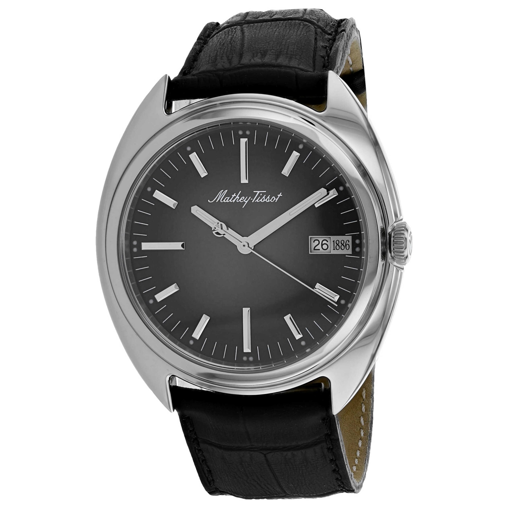 Front view of Mathey Tissot Classic Men's Quartz Watch EG1886AM