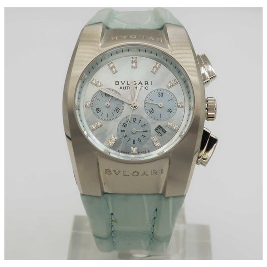 Front view of Bulgari Ergon Women's Automatic Watch EG35C3SLDCH-12-PO