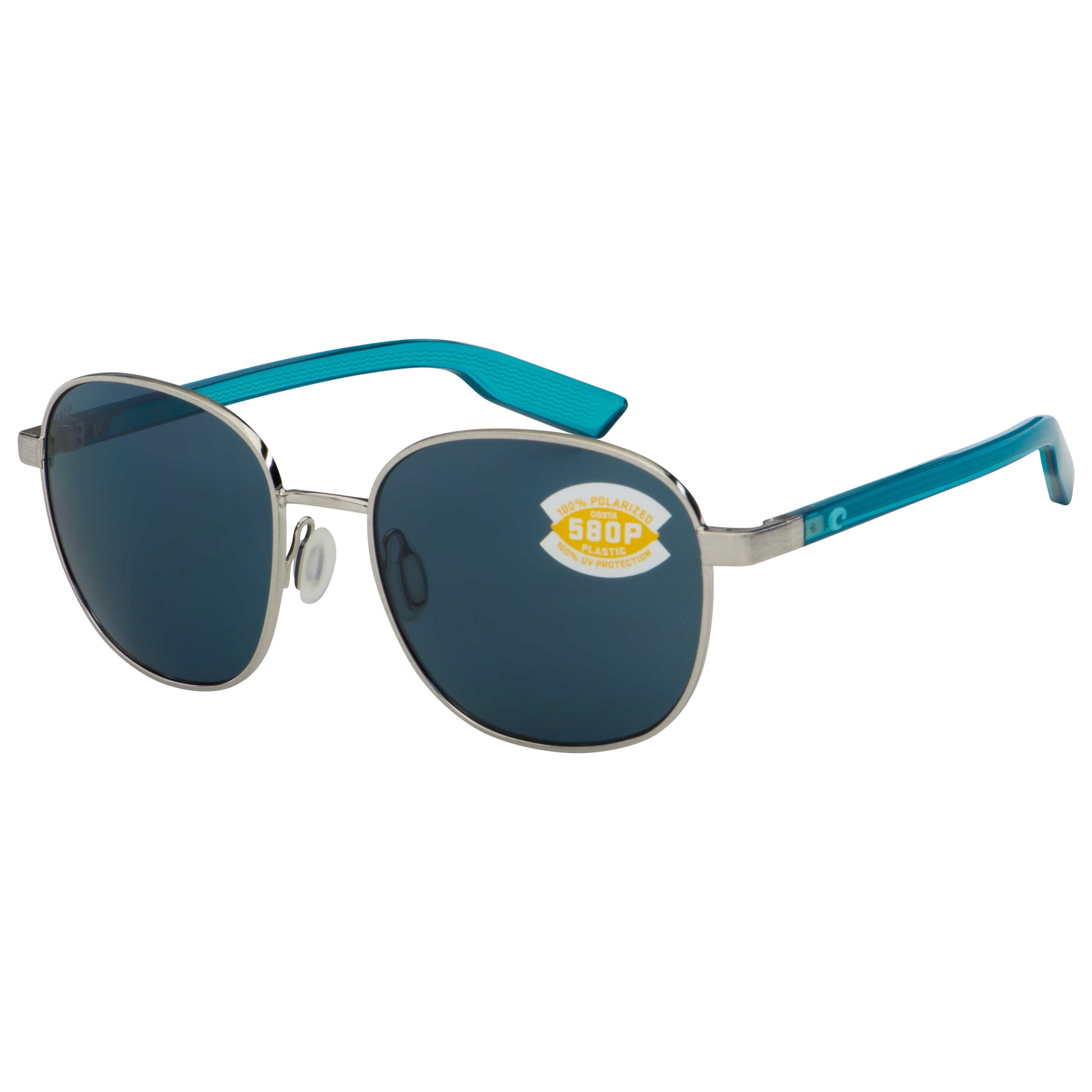 Front view of Costa del Mar Egret Men's Sunglasses EGR-299-OGP
