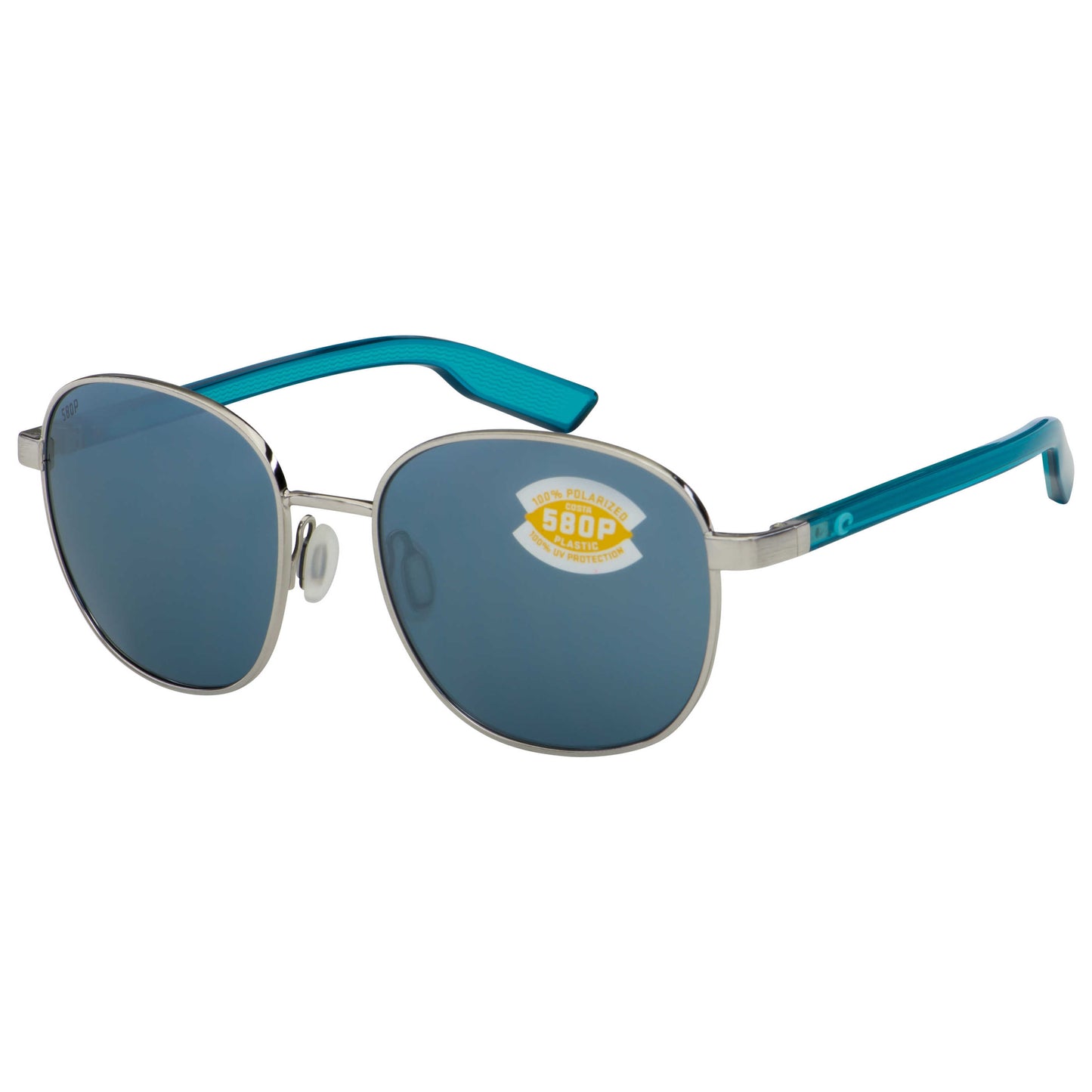 Front view of Costa del Mar Egret Men's Sunglasses EGR-299-OSGP