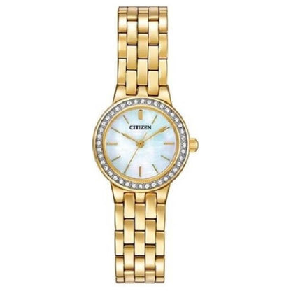 Front view of Citizen Crystal Women's Quartz Watch EJ6102-64D