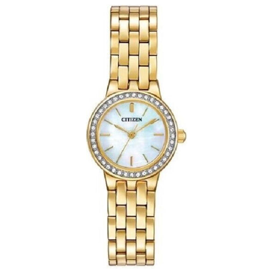 Front view of Citizen Crystal Women's Quartz Watch EJ6102-64D