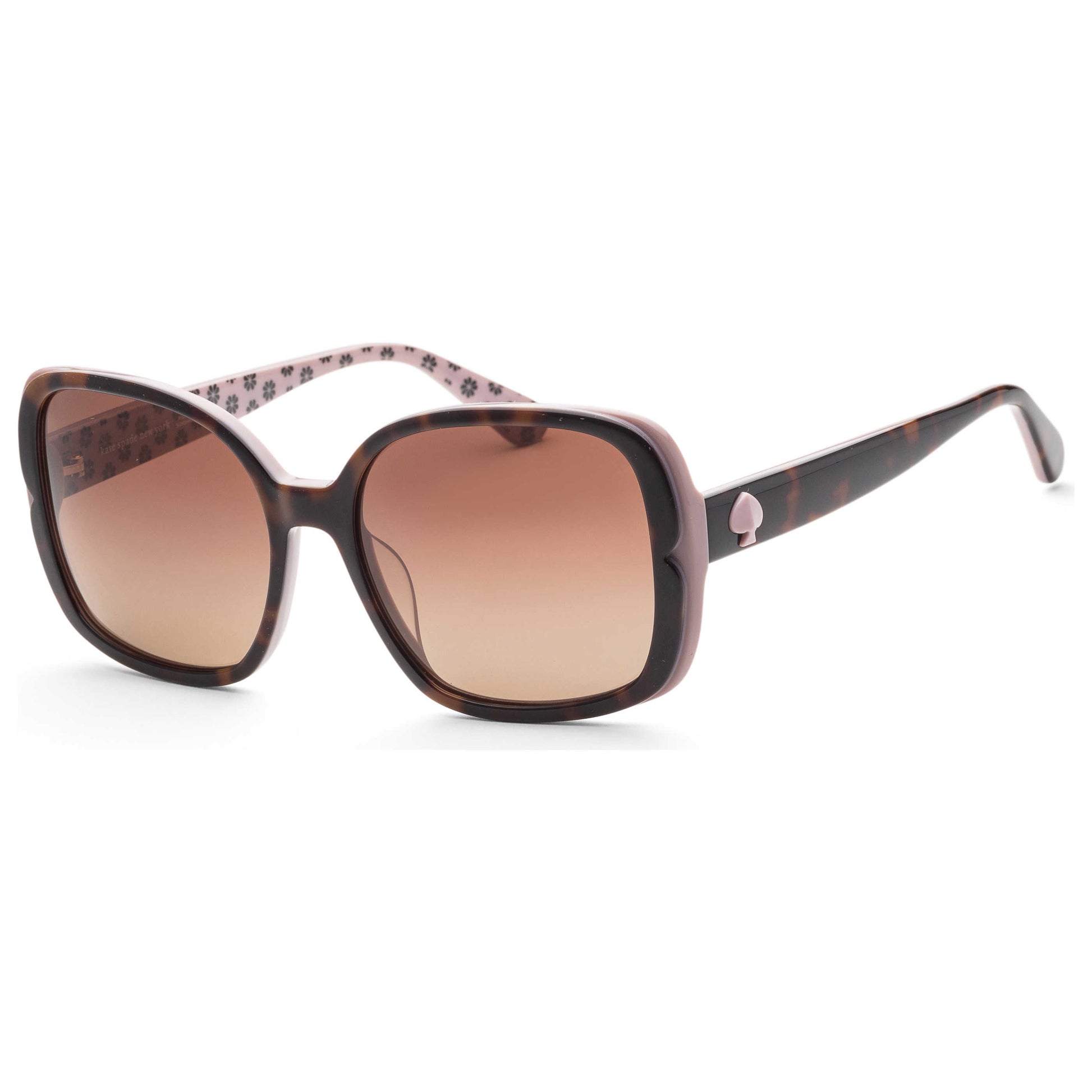Front view of Kate Spade Elianna Women's Sunglasses ELIANNAGS-00T4-LA