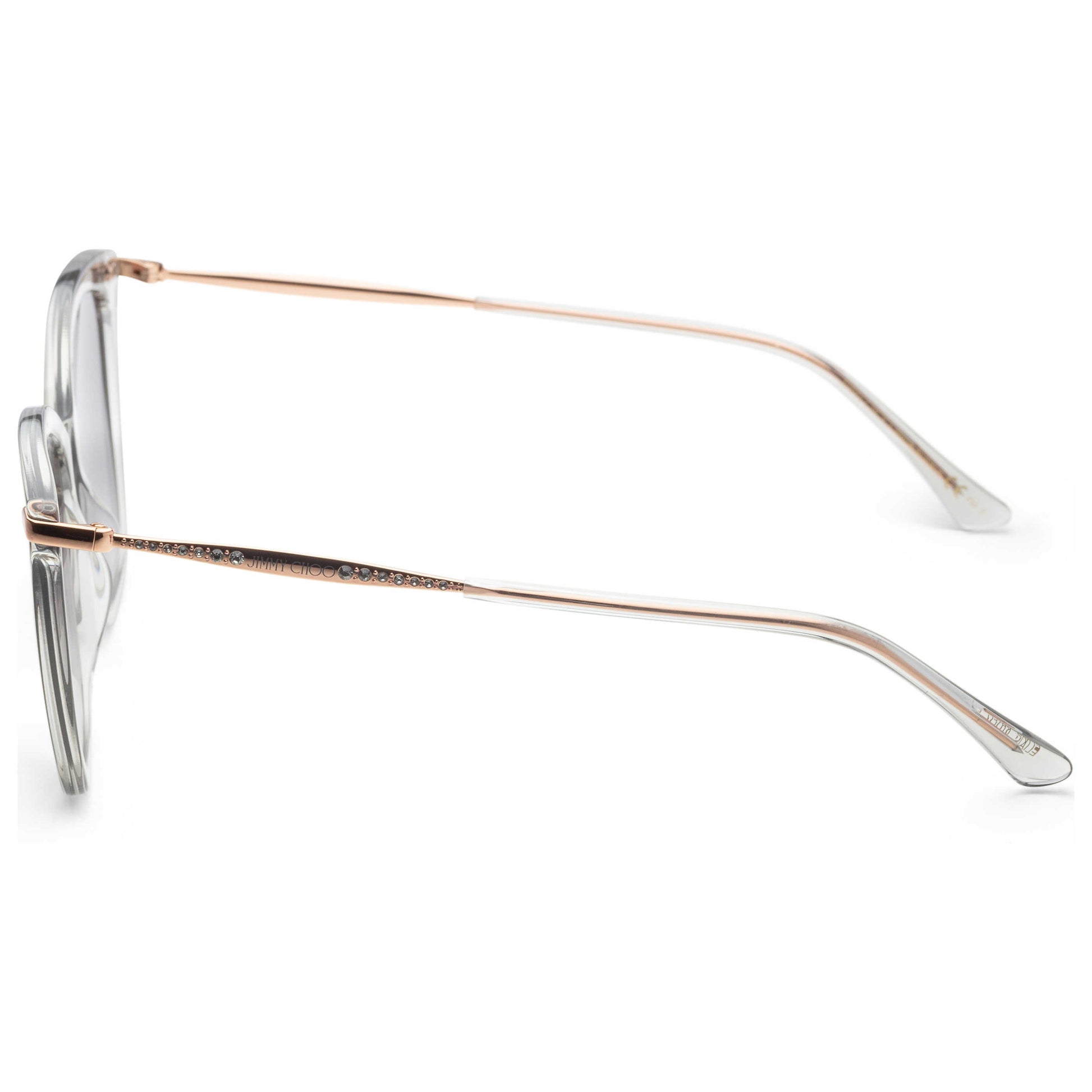 Left view of Jimmy Choo Elias Women's Sunglasses ELIAS-0KB7-FQ