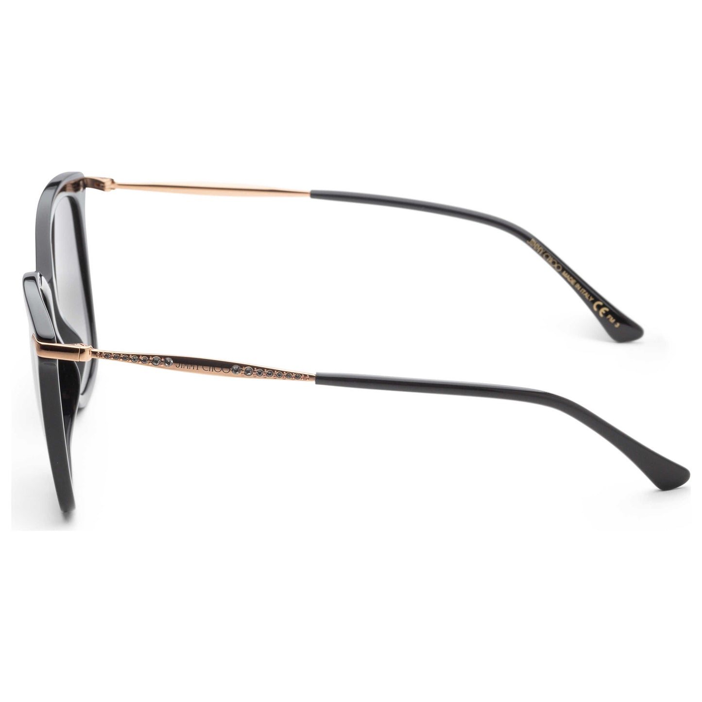 Left view of Jimmy Choo Elias Women's Sunglasses ELIAS-807-FQ