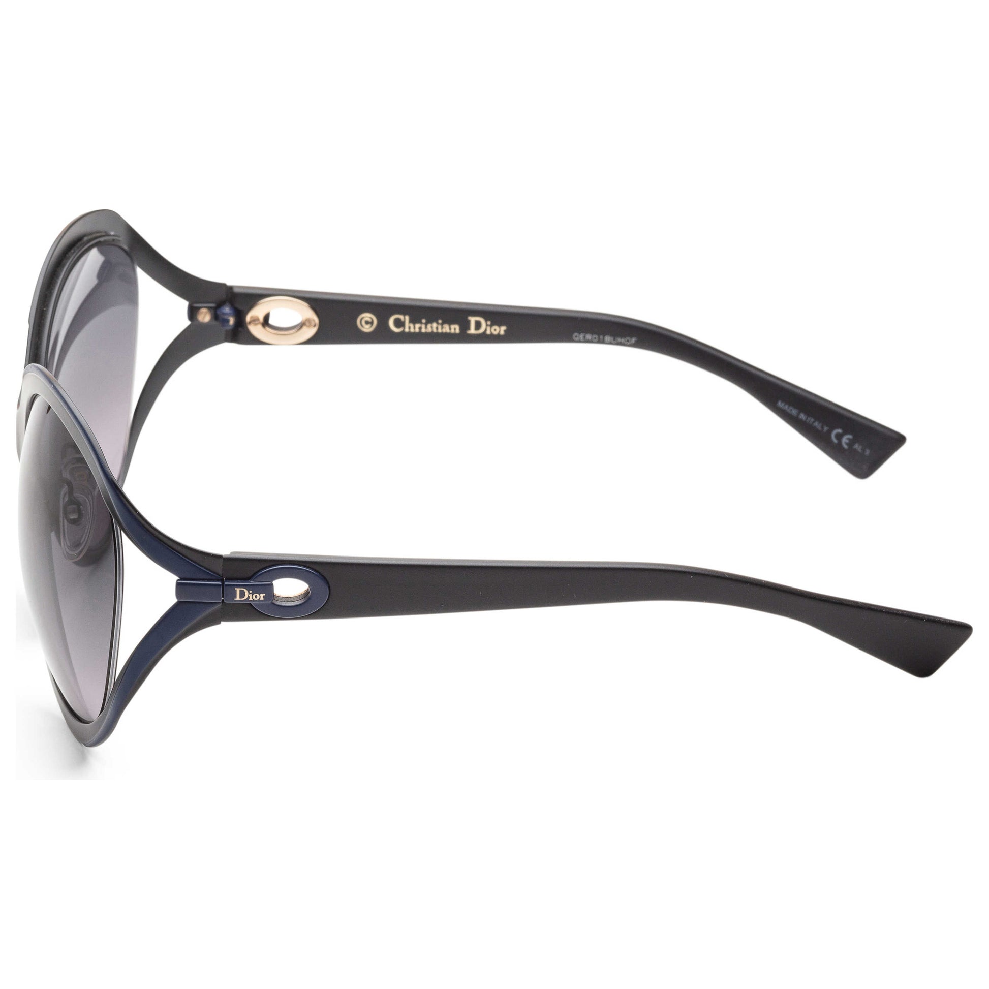 Left view of Christian Dior Elle Women's Sunglasses ELLE1S-6MT-HD